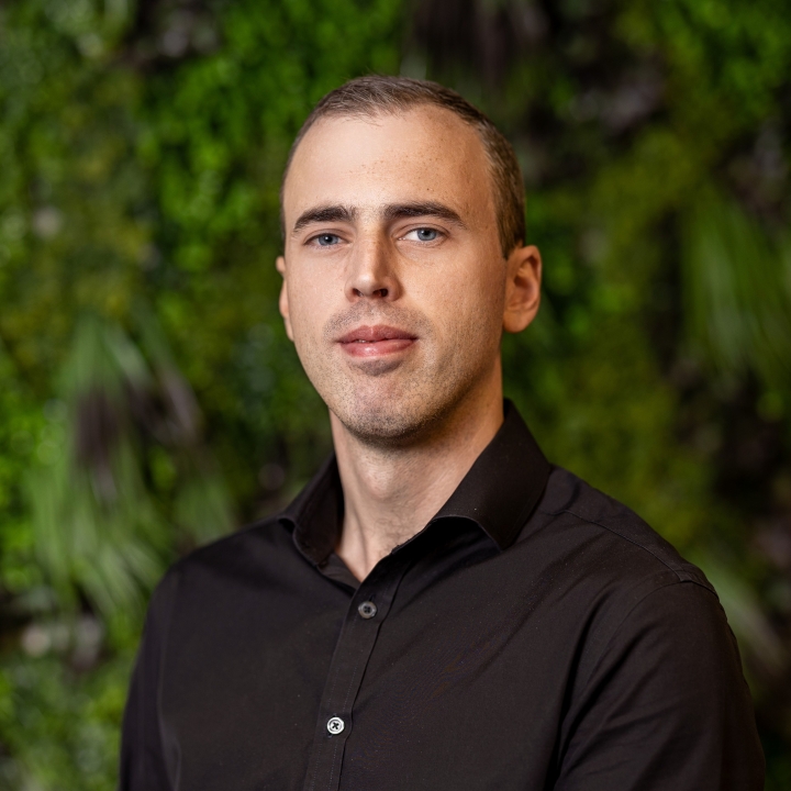 Projektberater Ruben Tiso von Thermogreen im Kompetenzzentrum Oberglatt