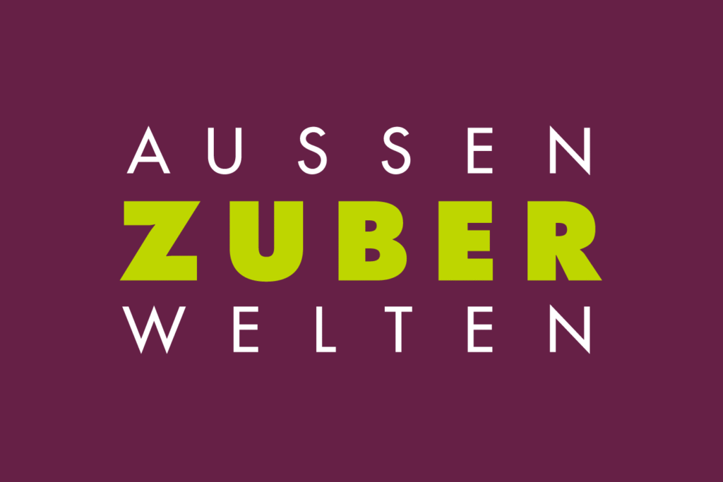 Logo von Zuber Aussenwelten, Partnerausstellung von Thermogreen